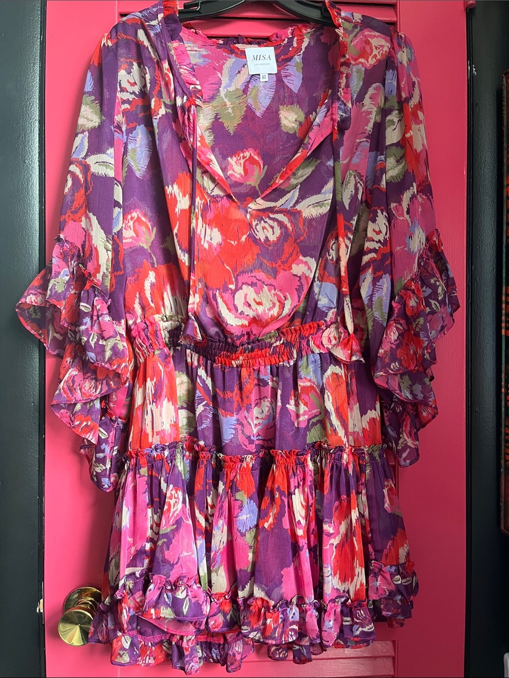 MISA LOS ANGELES SHORT DRESS